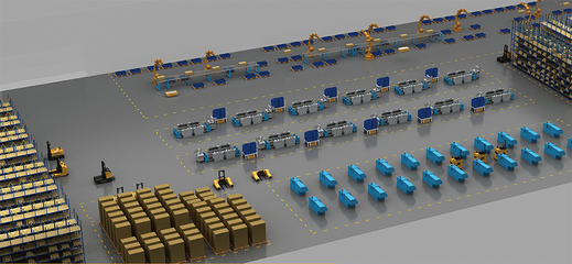 智能物流倉儲設備 驅動智能工廠發展的核心引擎